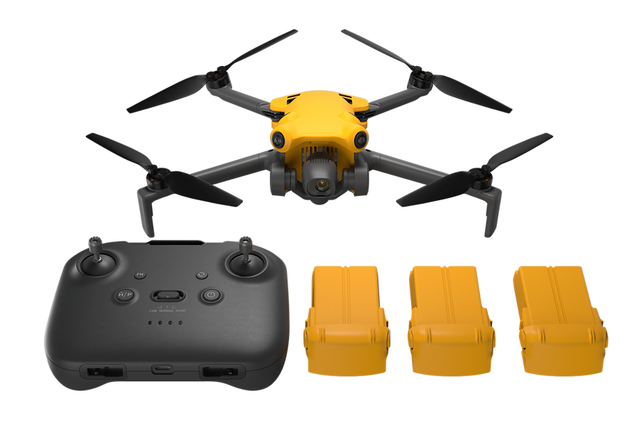Skyrover X1 Drone Fly More Combo with Remote Controller (Yellow)