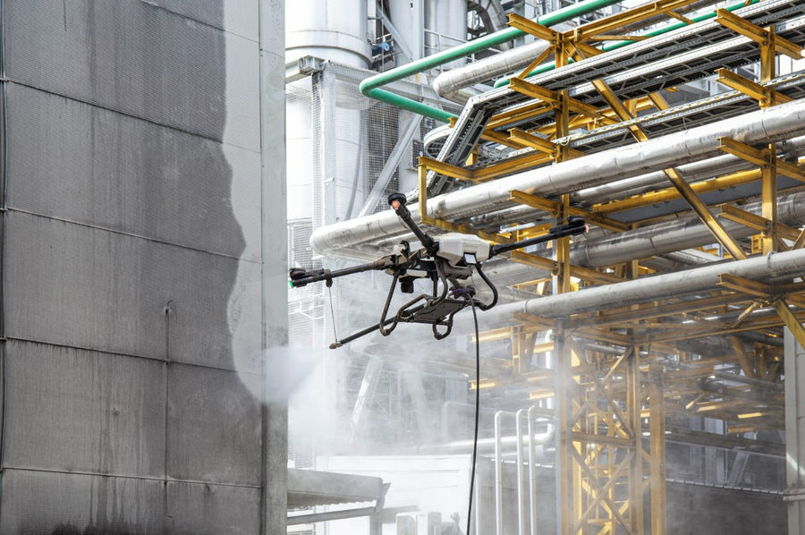 ABZ Innovation C30 Industrial Cleaning Drone | 500 bar, 30 L/min, 120 m Reach