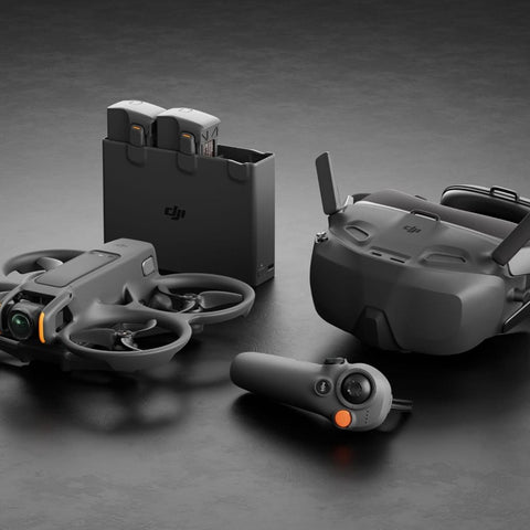 DJI Avata 2 Fly Smart Combo (3 Batteries) - Immersive 4K FPV Drone Kit