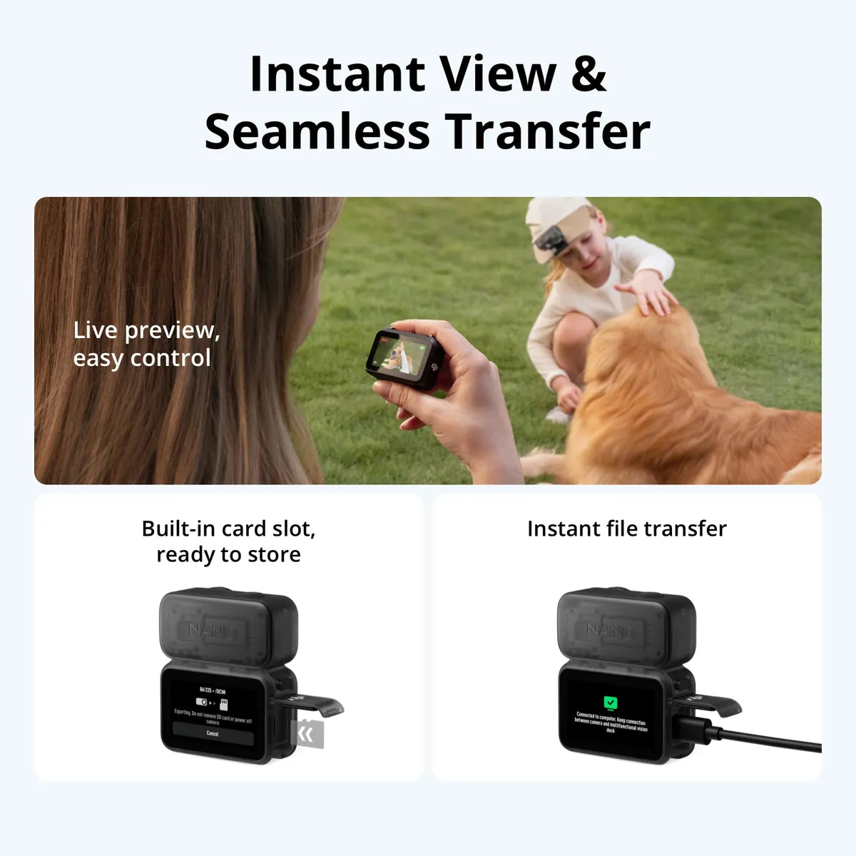 DJI Osmo Nano 64GB Action Camera Standard – Image 7 | DroneNerds