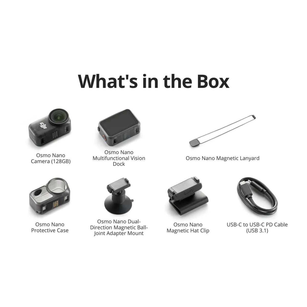 DJI Osmo Nano 128GB Action Camera Standard – Image 9 | DroneNerds