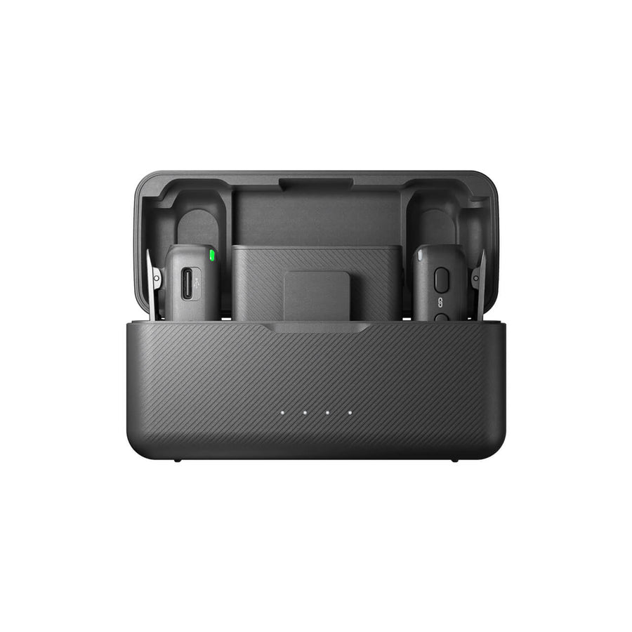 DJI Mic (2TX+1RX+Charging Case) Microphone 250m (820 ft.) Range 15-Hour Battery – Image 1 | DroneNerds