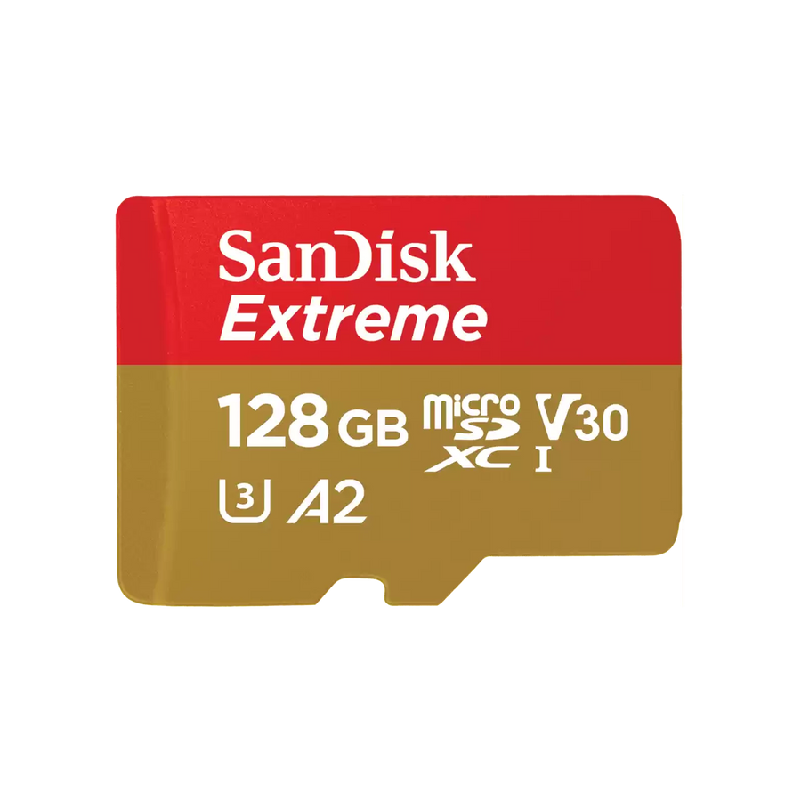 SanDisk Extreme® microSD™ UHS-I Memory Card 128GB (5-Pack) – Image 1 | DroneNerds