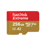 SanDisk Extreme® microSD™ UHS-I Memory Card 256GB (5-Pack) – Image 1 | DroneNerds