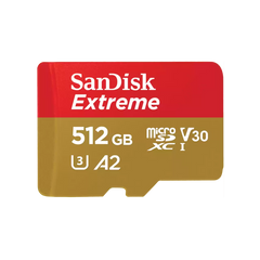 SanDisk Extreme® microSD™ UHS-I Memory Card 512GB (5-Pack)