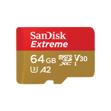 SanDisk Extreme® microSD™ UHS-I Memory Card 64GB (5-Pack) – Image 1 | DroneNerds