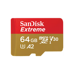 SanDisk Extreme® microSD™ UHS-I Memory Card 64GB (5-Pack)