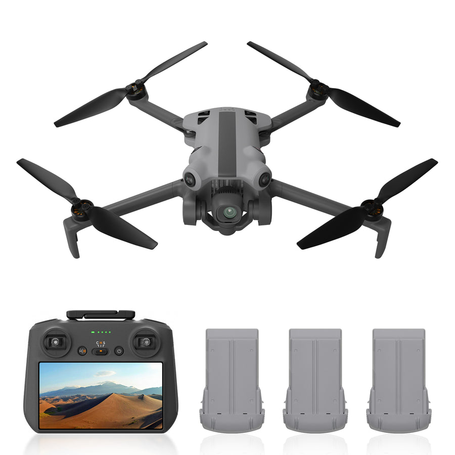 Skyrover X1 Combo with Screen Controller and 3 Batteries (Grey) – Image 1 | DroneNerds