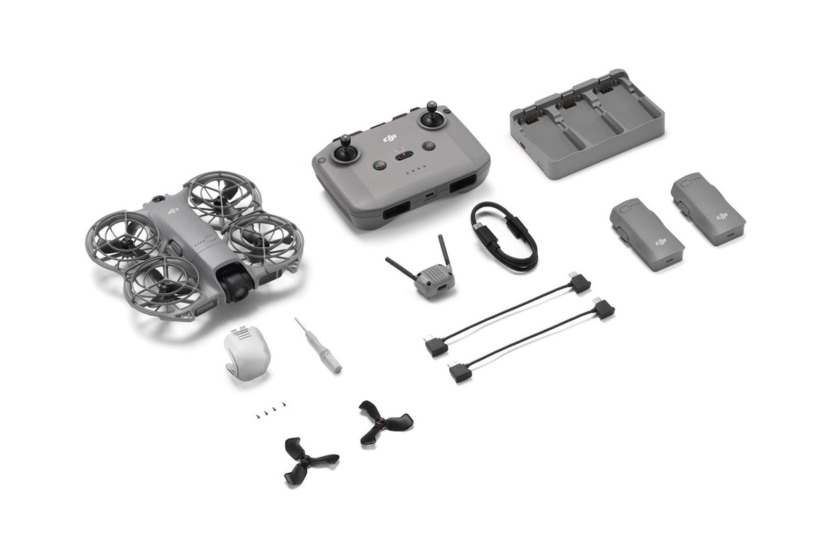 DJI Neo 2 Fly More Combo contents