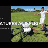 ABZ Innovation L50 Ready to Fly Kit | 50L CDA Spraying Drone, 24 ha/h