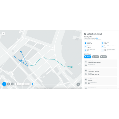 Dronetag 5-Year Connect License for RIDER