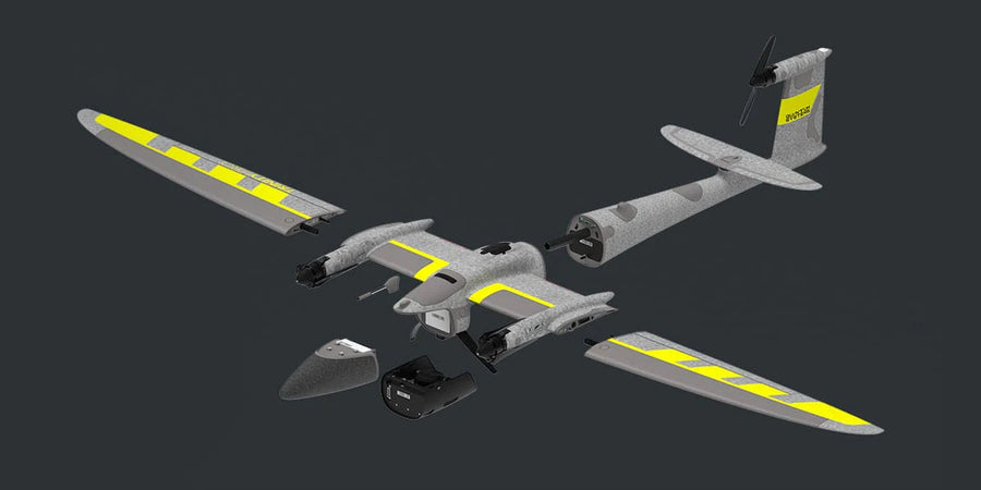 Quantum Systems Trinity Pro e-VTOL Fixed-Wing Mapping Drone – Image 3 | DroneNerds