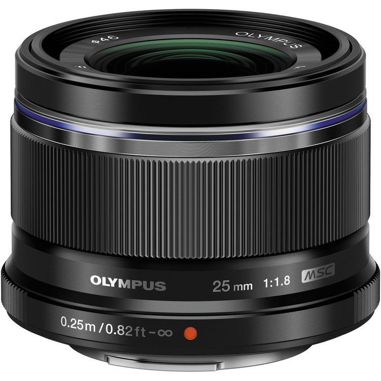 Olympus M.Zuiko Premium 25mm f1.8 Lens Black – Image 2 | DroneNerds
