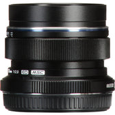 Olympus M.Zuiko Premium 12mm f2.0 Lens Black – Image 2 | DroneNerds