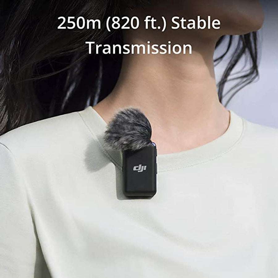 DJI Mic (2TX+1RX+Charging Case) Microphone 250m (820 ft.) Range 15-Hour Battery – Image 4 | DroneNerds