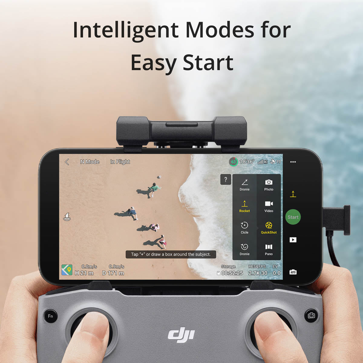 Rent DJI Mini 2 SE Fly More Combo - Starter Drone kit from €17.90