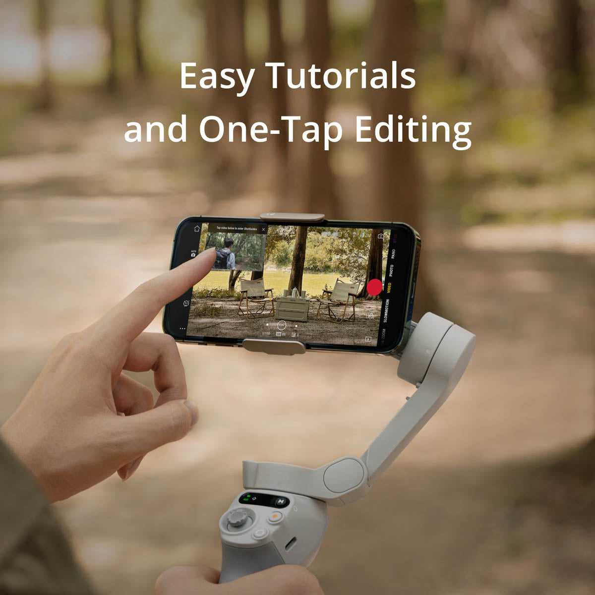 DJI Osmo Mobile SE Smartphone Gimbal Stabilizer Android & IOS for Vlog