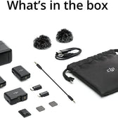 DJI Mic (2TX+1RX+Charging Case) Microphone 250m (820 ft.) Range 15-Hour Battery – Image 6 | DroneNerds