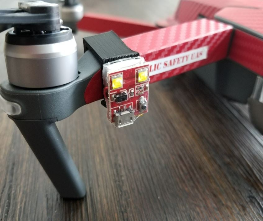 Firehouse Tech Dual 2 Cree LED Strobe - White