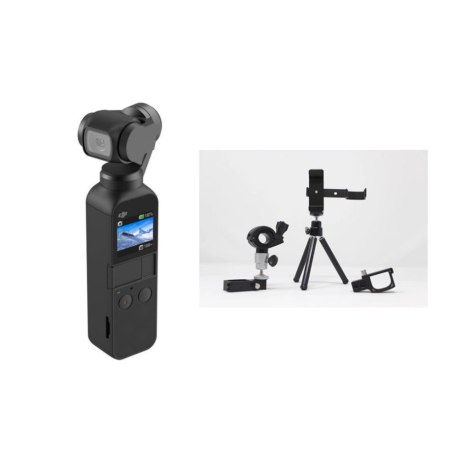 DJI Osmo Pocket With Tripod, Bike Mount, and Extension Kit – Image 4 | DroneNerds