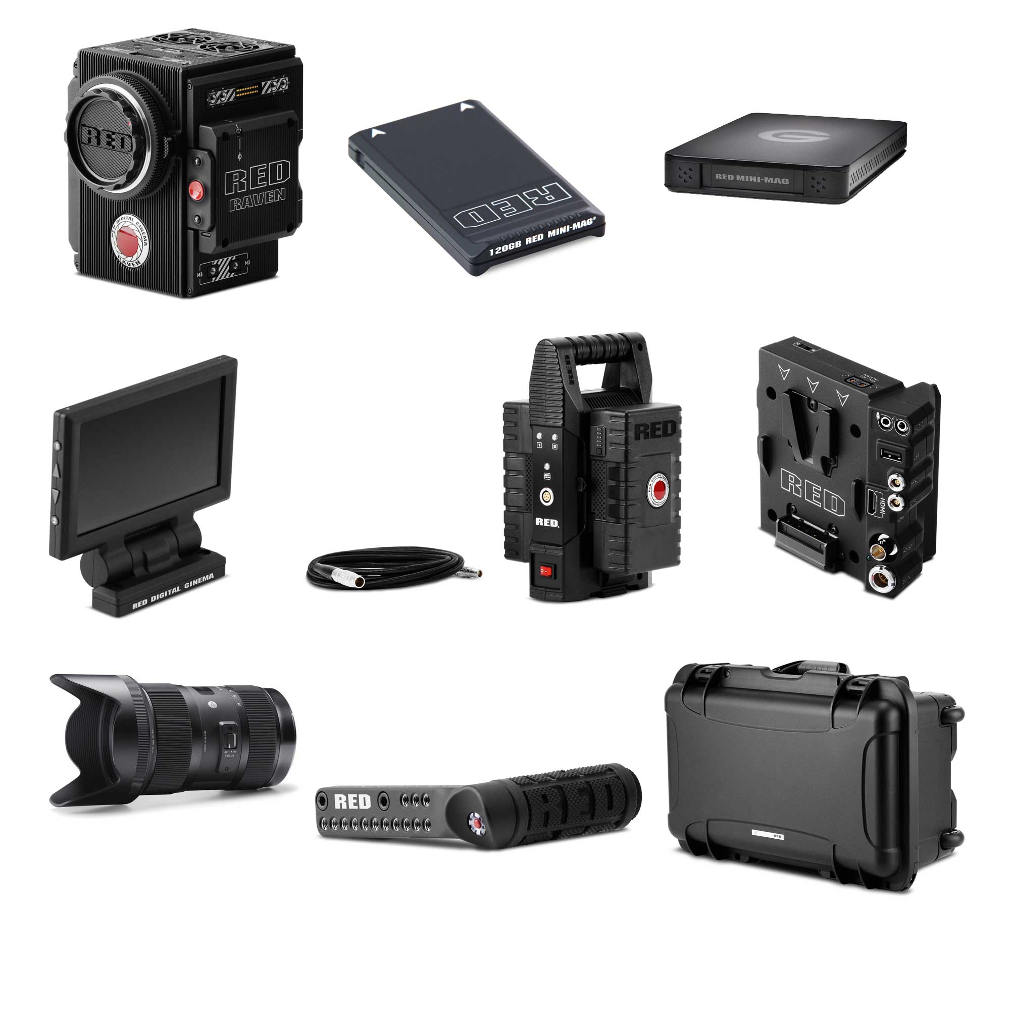 ✓ Shop Drone Nerds Red Raven 4K Ready-To-Shoot USA Shipping 🚚