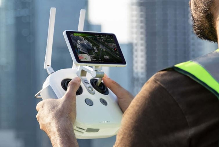 DJI Phantom 4 RTK + D-RTK 2 Mobile Station Combo (Shield Basic) – Image 2 | DroneNerds