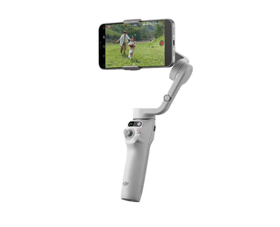 DJI Osmo Mobile 6 Platinum Gray Smartphone Gimbal Stabilizer Extension